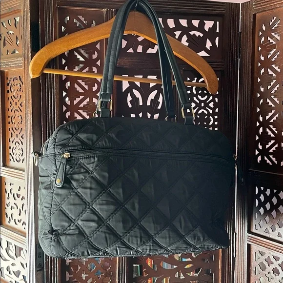 NWOT MARC NEW YORK ANDREW MARC Quilted nylon Tote Bag. - Picture 3 of 7